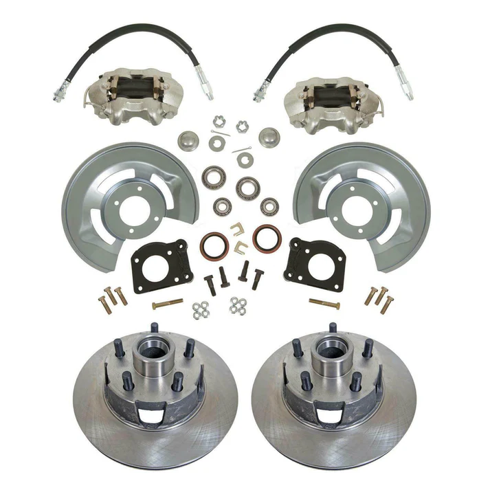 force-10-brakes-default-title-mustang-1964-73-front-disc-brake-conversion-kit-with-zinc-plated-calipers-and-11-rotors-30844994060330