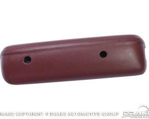 68 LH Deluxe Arm Rest Pad (Maroon)