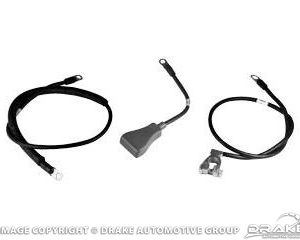 64-66 Concourse Battery Cable Set (6 Cylinder)