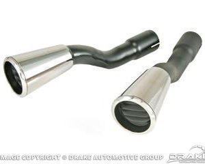 65-66 GT Exhaust Trumpets (Pair)