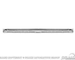 64-68 Coupe & Fastback Sill Plates (Stainless-Steel)