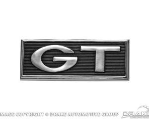 68 Fender "GT" Emblems (GT )