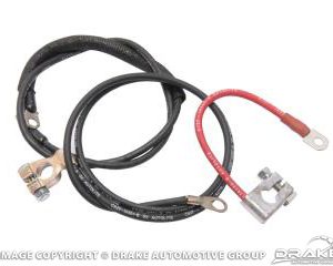 68-69 Concours Battery Cable Set (6 Cylinder)