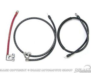 68-69 Concourse Battery Cable Set (8 Cylinder)