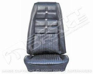 68 Fastback Deluxe upholstery (Black with Comfortweave)