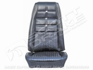 68 Fastback Deluxe upholstery (Black with Comfortweave)