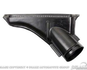 67-68 Defroster Duct (No A/C, RH)