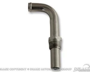 69-73 Hot Water Elbow (351,390,Silver Zinc)