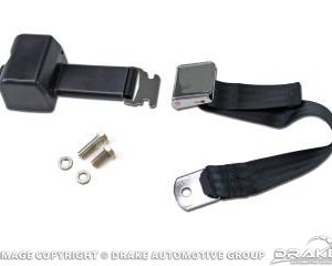 68-73 Aftermarket Seat Belts (Black, Retractable)