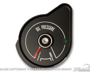 69 Oil pressure gauge/black