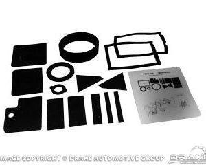 69-70 Heater Seal Kit (with A/C)