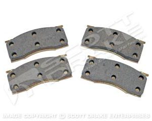 68-73 Semi met disc brake pads