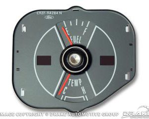 70 Mustang fuel/temp gauge-gray