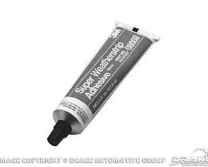 Black Weatherstip Adhesive