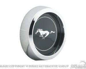 Black Mustang Tri-bar, Legendary Wheel Center Cap